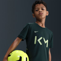 Nike Kylian Mbappé Academy Trainingsset Kids Donkergroen Lichtgroen