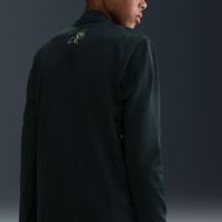Nike Kylian Mbappé Academy Trainingspak Full-Zip Kids Donkergroen Lichtgroen