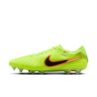 Nike Tiempo Legend 10 Elite Gras Football Boots (FG) Neon Yellow Black Orange