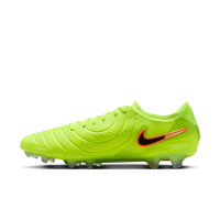 Nike Tiempo Legend 10 Elite Gras Football Boots (FG) Neon Yellow Black Orange