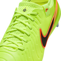 Nike Tiempo Legend 10 Elite Gras Football Boots (FG) Neon Yellow Black Orange