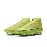 Nike Zoom Mercurial Superfly 10 Academy IJzeren-Nop Voetbalschoenen (SG) Anti-Clog Geel Neongeel Oranje