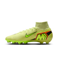 Nike Zoom Mercurial Superfly 10 Elite Kunstgras Voetbalschoenen (AG) Geel Neongeel Oranje