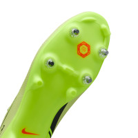 Nike Zoom Mercurial Vapor 16 Academy IJzeren-Nop Voetbalschoenen (SG) Anti-Clog Geel Neongeel Oranje