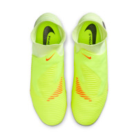 Nike Phantom 6 High Pro Gras Voetbalschoenen (FG) Geel Oranje Zwart