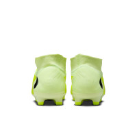 Nike Phantom 6 High Pro Gras Voetbalschoenen (FG) Geel Oranje Zwart