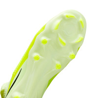 Nike Phantom 6 High Pro Gras Voetbalschoenen (FG) Geel Oranje Zwart