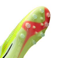 Nike Phantom 6 Low Elite Kunstgras Voetbalschoenen (AG) Geel Oranje Zwart