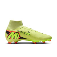 Nike Zoom Mercurial Superfly 10 Pro Gras Football Boots (FG) Yellow Neon Yellow Orange