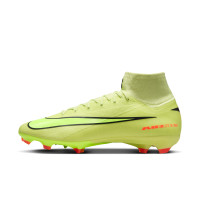 Nike Zoom Mercurial Superfly 10 Pro Gras Football Boots (FG) Yellow Neon Yellow Orange