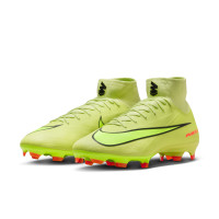 Nike Zoom Mercurial Superfly 10 Pro Gras Football Boots (FG) Yellow Neon Yellow Orange