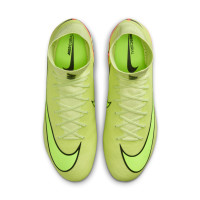 Nike Zoom Mercurial Superfly 10 Pro Gras Football Boots (FG) Yellow Neon Yellow Orange
