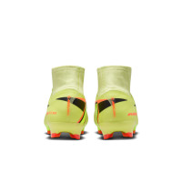 Nike Zoom Mercurial Superfly 10 Pro Gras Football Boots (FG) Yellow Neon Yellow Orange