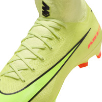 Nike Zoom Mercurial Superfly 10 Pro Gras Football Boots (FG) Yellow Neon Yellow Orange