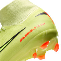 Nike Zoom Mercurial Superfly 10 Pro Gras Football Boots (FG) Yellow Neon Yellow Orange