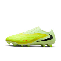 Nike Phantom 6 Low Pro Gras Football Boots (FG) Yellow Orange Black