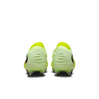Nike Phantom 6 Low Elite IJzeren-Nop Voetbalschoenen (SG) Geel Oranje Zwart