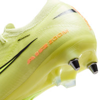 Nike Zoom Mercurial Vapor 16 Elite Iron Stud Football Boots (SG) Yellow Neon Yellow Orange
