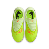 Nike Phantom 6 Low Pro Gras / Kunstgras Voetbalschoenen (MG) Kids Geel Oranje Zwart