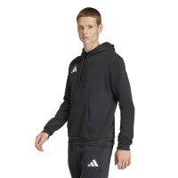adidas Entrada 26 Hoodie Sweatsuit Black White
