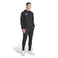 adidas Entrada 26 Hoodie Zwart Wit