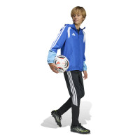 adidas Tiro 26 Competition Allweather Jack Kids Blauw Lichtblauw