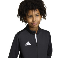 adidas Entrada 26 Trainingsjack Kids Zwart Wit