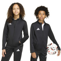 adidas Entrada 26 Trainingsjack Kids Zwart Wit