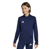 adidas Entrada 26 Full-Zip Kids Tracksuit Dark Blue White