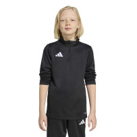 adidas Entrada 26 Tracksuit 1/4-Zip Kids Black White