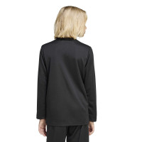 adidas Entrada 26 Tracksuit 1/4-Zip Kids Black White