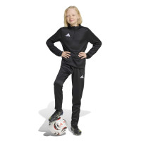 adidas Entrada 26 Tracksuit 1/4-Zip Kids Black White