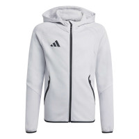 adidas Tiro Travel Jogging Suit Full-Zip Kids Grey
