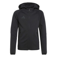 adidas Tiro Travel Full-Zip Kids Jogging Suit Black