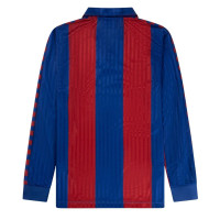 Meyba Blaugrana Thuisshirt Lange Mouwen 1989-1991