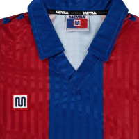 Meyba Blaugrana Thuisshirt Lange Mouwen 1989-1991