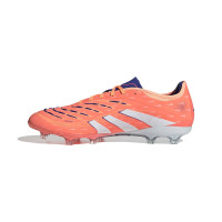 adidas Predator Pro Gras Voetbalschoenen (FG) Oranje Wit Blauw
