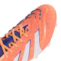 adidas Predator Pro Gras Voetbalschoenen (FG) Oranje Wit Blauw