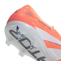 adidas Predator Pro Gras Voetbalschoenen (FG) Oranje Wit Blauw