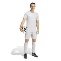 adidas Entrada 26 Voetbalbroekje Grijs Wit