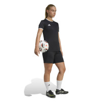 adidas Entrada 26 Voetbaltenue Dames Lichtblauw Zwart