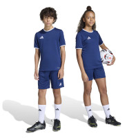 adidas Entrada 26 Voetbalbroekje Kids Donkerblauw Wit