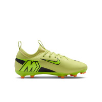 Nike Zoom Mercurial Vapor 16 Academy Gras / Kunstgras Voetbalschoenen (MG) Kids Geel Neongeel Oranje
