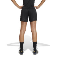 adidas Tiro 26 Competition Trainingsbroekje Dames Zwart Lichtrood