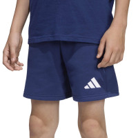 adidas Entrada 26 Sweat Training Short Kids Dark Blue White