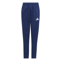 adidas Entrada 26 Full-Zip Kids Tracksuit Dark Blue White