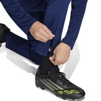 adidas Entrada 26 Full-Zip Kids Tracksuit Dark Blue White