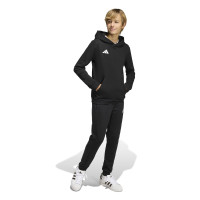 adidas Entrada 26 Hoodie Joggingpak Kids Rood Zwart