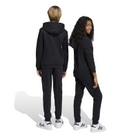 adidas Entrada 26 Joggingpak Full-Zip Vest Kids Zwart Wit