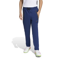 adidas Tiro Travel Jogging Suit Full-Zip Kids Dark Blue
